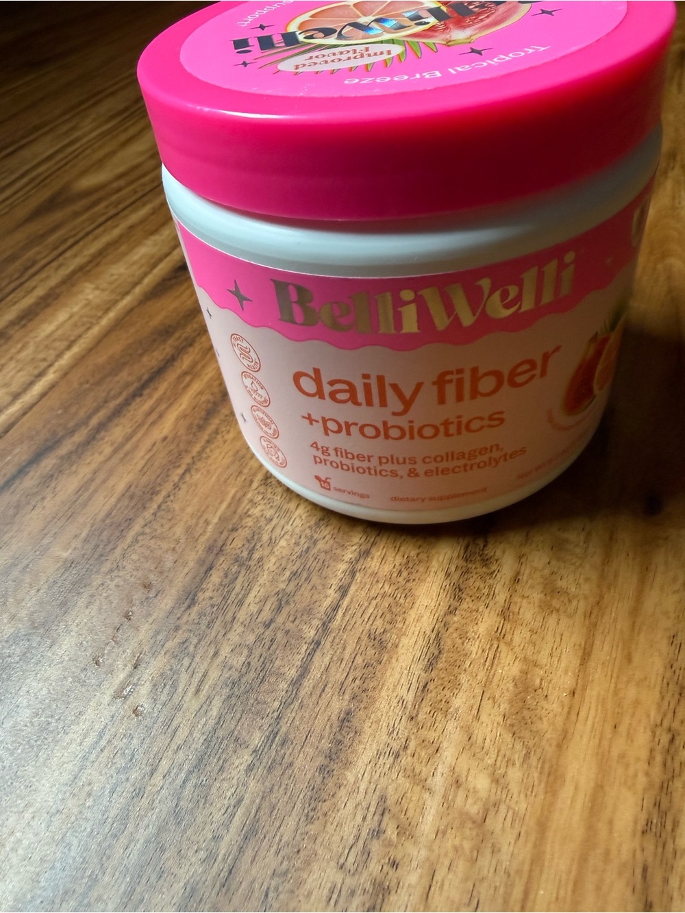 Daily Fiber + Probiotics — Pink